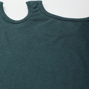 Nouveautés : T-shirt sexy à col bateau pour femme grande taille, jupe décontractée d'été en satin, couleur personnalisée, vente en gros Bangladesh 2026 - Product Image 4