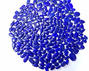 High Quality Top Grade Natural Lapis Lazuli Polished Free Size Loose Gemstone Cabochon Lot for Healing Jewelry Gift - Product Image 3