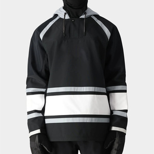 Sudadera con Capucha para Hombre, Estilo Hockey sobre Hielo, con Logotipo del Equipo Impreso, de Poliéster/Algodón, de Secado Rápido, Cálida, para Entrenamiento - Product Image 1