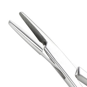 Portaagujas microvasculares de acero inoxidable manual, antiácido, con punta en forma de oliva, agarre acolchado de lujo, 3 mandíbulas, venta al por mayor de fábrica - Product Image 3