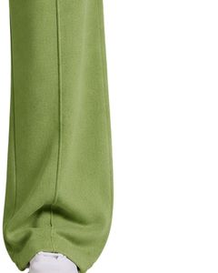 Women Sage Green Wide Leg Sweatpants High Waist Loose Fit Lounge Jogger Pants Casual Streetwear Trousers For Women Daily Wear - Product Image 4