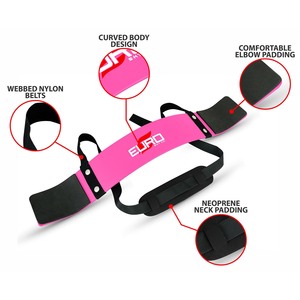 Support de coude et biceps en néoprène personnalisé OEM avec sangle réglable et boucle – Protection avancée pour un gainage optimal – Équipement de fitness durable pour la gym - Product Image 6