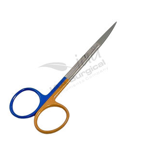 Tijeras Quirúrgicas Manuales Iris Super Cut, Hoja Recta, Acero Alemán, 3.5/4/4.5 Pulgadas (9/10/11.5 cm), Uso Médico - Product Image 2