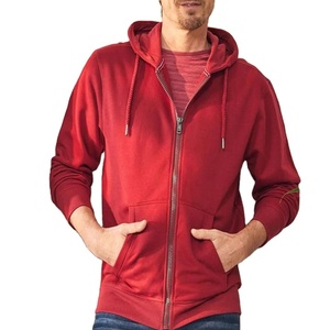 Sudaderas con capucha de cremallera de alta calidad para hombre de mejor estilo transpirable y de talla grande invierno informal al por mayor de fabricante de Pakistán - Product Image 1