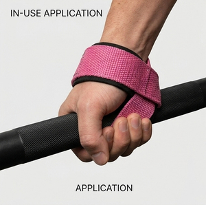Correas de Levantamiento de Pesas, Correas de Entrenamiento, Correas de Soporte para Muñecas, Correas de Alta Resistencia para Levantamiento de Pesas, Unisex - Product Image 1