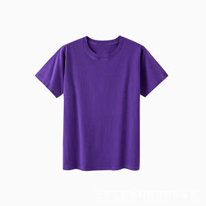 Camiseta de verano para hombre OEM personalizada, de algodón puro, holgada, con cuello redondo y manga corta. - Product Image 5