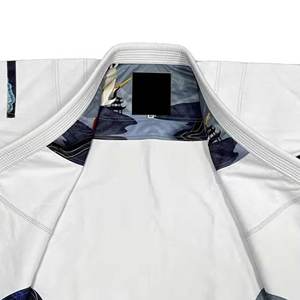 ชุดยูโดบราซิลเลี่ยนยิวยิตสูแบบยูนิเซ็กซ์ ผ้าฝ้าย 100% ปรับแต่งได้ พร้อมซับใน ปักลาย ป้ายปัก  ชุดศิลปะการต่อสู้ รวมถึงชุด BJJ - Product Image 2