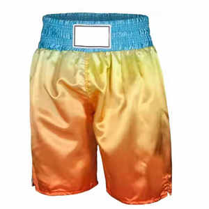 Pantalones Cortos de Boxeo Personalizados Multicolores, Pantalones Cortos de Combate de Calidad para Hombre, Precio al por Mayor, Logotipo Personalizado - Product Image 1
