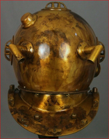 Casque de plongée Anchor Morse US Navy Mark V, taille complète, pour plongeurs