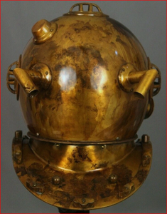 Casque de plongée Anchor Morse US Navy Mark V, taille complète, pour plongeurs - Product Image 5