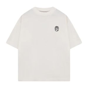 T-shirt en coton à manches courtes oversize unisexe pour homme, design minimaliste sur le devant, vêtements streetwear décontractés, fabrication OEM en gros - Product Image 1