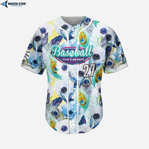 Custom <b>Baseball</b> Jersey Polyester Mesh Breathable Team Uniform OEM Manufacturer - Product Image 4