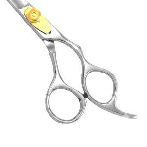 Ciseaux de coiffure professionnels de qualité supérieure en acier inoxydable, ciseaux de coupe pour salon de coiffure, fabricant OEM Pakistan - Product Image 6
