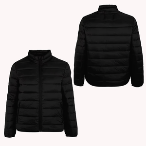 Men <b>Slim</b> <b>Fit</b> Hooded Waterproof Puffer <b>Jacket</b> Winter Custom Logo Private Label Manufacturer Pakistan USA - Product Image 3