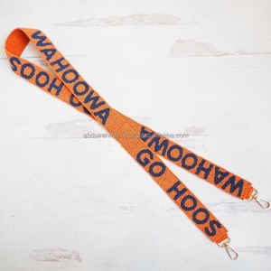 Stylish Customized Size Crossbody Beaded Purse Strap Handseed Embroidery Belt HORNS <b>Special</b> <b>Bag</b> <b>Parts</b> <b>Accessories</b> Sale India - Product Image 2