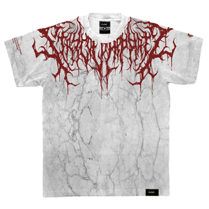 T-shirt en jersey délavé à l'acide, col rond, manches courtes, imprimé graphique Hip Hop, 100% coton, respirant, séchage rapide, coupe classique, XS-XXL, vente en gros - Product Image 1
