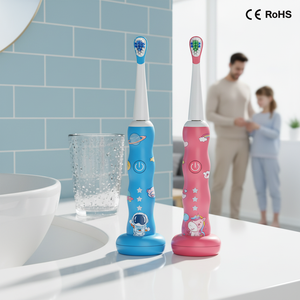 Kit de soins dentaires de luxe pour enfants, design convivial pour les tout-petits, amélioreur de sourire sain, <span class=keywords><strong>brosse</strong></span> à dents sonique pour tout-petits - Product Image 1