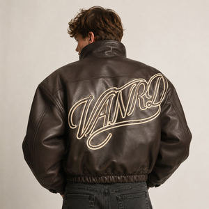 Custom Logo Design <b>Men</b>’s Distressed Woven Cotton Twill <b>Canvas</b> Zip Up Vintage Acid Wash Work <b>Jacket</b> Streetwear Outerwear - Product Image 6