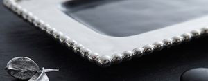 Plateau de service de haute qualité pour thé et café, idéal pour l'hôtellerie, la décoration de table de mariage, idée cadeau, cuisine, hôtel, restaurant - Product Image 5