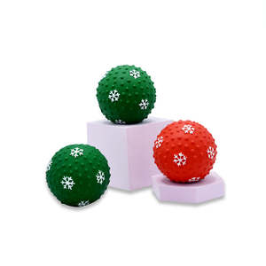 Nuevos Juguetes Masticables de Látex con Dibujos Animados Navideños para Perros, Interactivos, Ecológicos, Duraderos, de Alta Resistencia, con Sonido, para la Salud Dental - Product Image 4