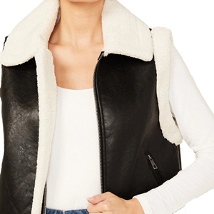 Chaleco de Cuero con Flecos Estilo Vaquero Occidental para Mujer, Precio de Fábrica, Marca Privada, Fabricante Mayorista - Product Image 2