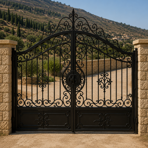 Collection de portails en fer forgé haut de gamme : Sécurisez votre propriété de luxe avec un portail en fer intemporel conçu par des artisans experts - Product Image 1