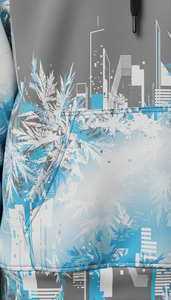 เสื้อฮู้ดดี้โอเวอร์ไซส์คุณภาพสูง พิมพ์ลายแบบซับลิเมชั่นเต็มตัว สำหรับสตรีทแวร์ลำลองและแฟชั่นแนวเมือง - Product Image 6