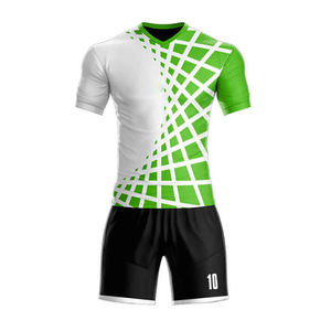 Uniforme de Fútbol de Poliéster de Alta Calidad, Jersey de Fútbol con Logotipo Personalizado Impreso, MOQ Bajo, Camisetas con Nombre Impreso Digitalmente, Transpirables - Product Image 4