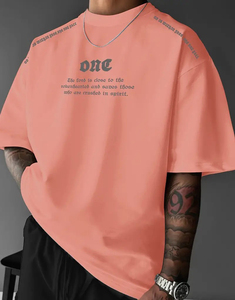 T-shirt homme vierge personnalisable, 100% coton épais, style vintage, idéal pour la course en extérieur, prix usine OEM, fournisseur de premier plan - Product Image 1