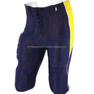 100% tela de poliéster entrenamiento corto sublimación impreso camisetas de fútbol conjunto de uniforme de fútbol americano para adultos hecho Pakistán - Product Image 3