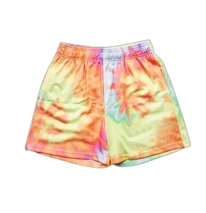 Men's <b>Tie</b> Dye Print Shorts Mid Waist Elastic Casual Short Shorts Breathable Everyday Comfort Outdoor - Product Image 6