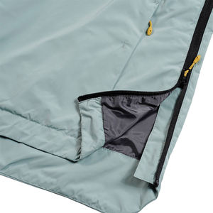 Chaqueta Unisex Cortavientos con Capucha y Cremallera Frontal, Diseño Color Block, Corte Regular, Ropa Exterior Casual de Invierno - Product Image 4