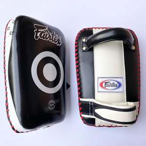 Best Curved Muay Thai <b>Pads</b> Kickboxing Training Kick <b>Pads</b> for Boxing MMA Heavy Duty Arm <b>Pads</b> - Product Image 4