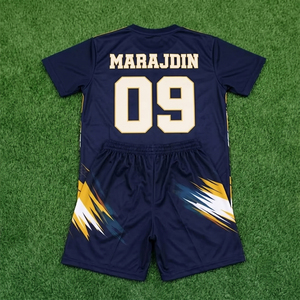 Conjunto de Uniforme de Fútbol Personalizado Premium, Uniformes de Fútbol de Equipo Personalizables, Kit de Camiseta de Fútbol Totalmente Personalizable con Nombres y Números de Jugadores - Product Image 5