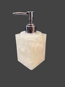 Elegantes Dispensadores de Resina Epoxi para Baño, Conjuntos que Aportan un Toque Contemporáneo al Baño con Portacepillos, Dispensador de Jabón y Almacenamiento - Product Image 3