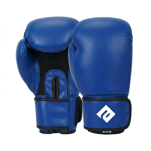 Gants de kick-boxing pour hommes, respirants, avec fermeture au poignet, personnalisables, cuir véritable de haute qualité, unisexe, Pakistan - Product Image 5