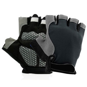 Guantes de Ciclismo de Medio Dedo Hechos con Material Transpirable, Diseño Único, Multicolor, Logotipo Personalizado, Servicio OEM/ODM de Alta Calidad - Product Image 1