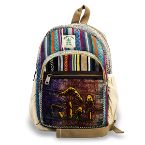 Hemp Cotton <b>Student</b> <b>Backpack</b> - Product Image 1