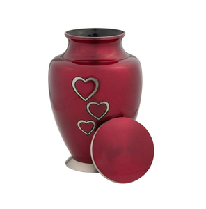 Wholesale Metal Cremation Urns <b>for</b> Adult Human <b>Ashes</b> Modern Design Funeral Supplies <b>Casket</b> Memorial Keepsake - Product Image 1