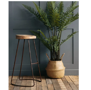 Tabouret de bar industriel moderne en métal, mobilier pour comptoir de cuisine, café, restaurant, usage domestique et commercial. - Product Image 3
