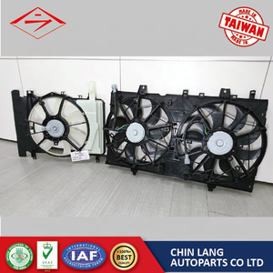 Fabricant de pièces automobiles depuis 40 ans, ventilateur de condenseur à moteur à balais 12V pour HYUNDAI ACCENT 95'~ OEM # 25380-22220 - Product Image 2