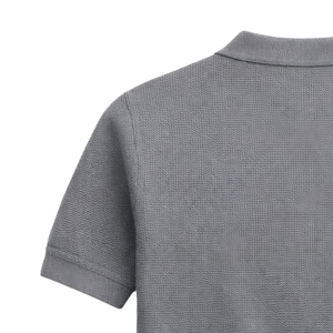 Polo de Punto Premium para Hombre, Manga Corta, Transpirable, Corte Ajustado, Informal, Elegante, Colección de Ropa de Alta Calidad - Product Image 6