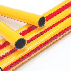 Manguera de jardín de PVC Ascent India de 25 mm de diámetro interior x 32 mm de diámetro exterior, manguera de agua trenzada con hilo de poliéster de alta calidad - Product Image 3