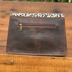 Bolsos de hombro de cuero de piel con estampado de animales de estilo recién llegado, bolsos laterales genuinos de moda de alta calidad para mujer - Product Image 5