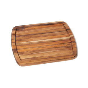 Planche à découper rectangulaire en teck naturel écologique pour la cuisine, usage domestique, à prix abordable - Product Image 5