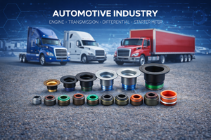 ซีลน้ำมัน ASA ซีลน้ำมันแบบหมุน NBR/FKM และสแตนเลส -30C ถึง 200C สำหรับยานยนต์และเครื่องจักรอุตสาหกรรม ได้รับการรับรองมาตรฐาน ISO - Product Image 3