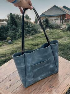 Sacs fourre-tout en cuir véritable de qualité supérieure pour femmes, élégants sacs à main faits à la main pour un usage quotidien, les voyages, le bureau et la mode - Product Image 3