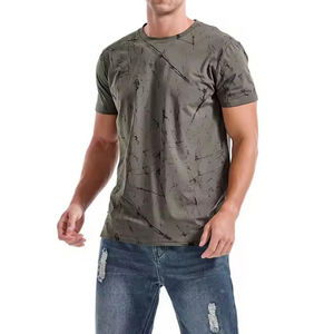 Camisetas Personalizables de Diseño Popular para Hombre, Cómodas, Suaves, Transpirables, de Tela de Algodón/Poliéster Lavado, Fáciles de Usar, Corte Regular - Product Image 5