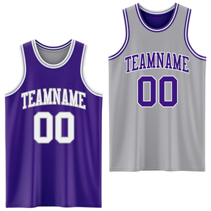 Maillot de basket-ball réversible, vêtements de sport pour l'entraînement, vente en gros - Product Image 1