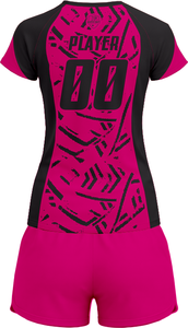 Tenue de volley-ball SpikeStorm Pro AeroSpike Elite, kit de volley-ball ThunderHit Premium, 100 % polyester, impression par sublimation intégrale - Product Image 3